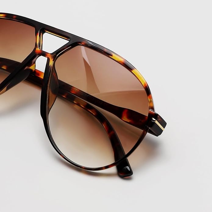 Aviator Oversize Sunglasses Retro UV400 | Kalsten