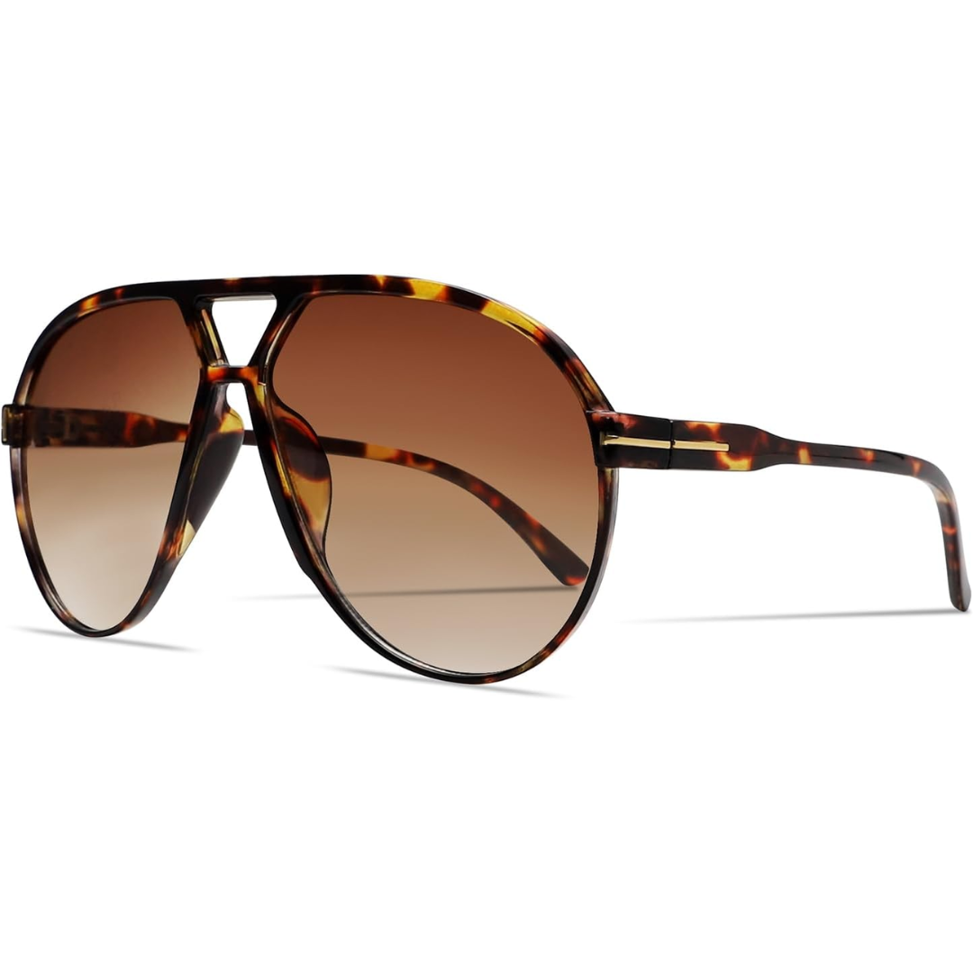 Aviator Oversize Sunglasses Retro UV400 | Kalsten