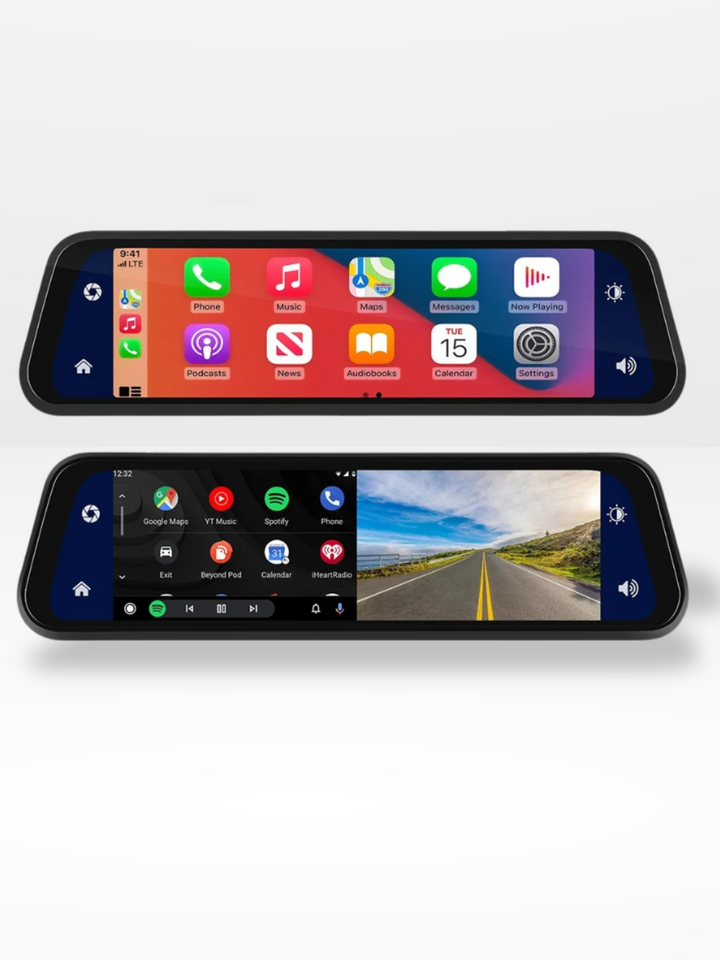 4K Front & Rear Dash Cam with CarPlay