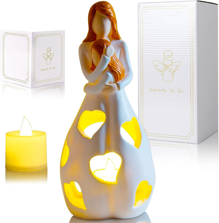 Romantic Heart Resin LED Table Lamp Noxord