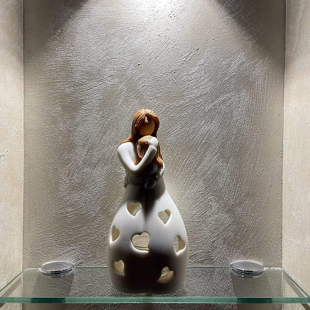 Romantic Heart Resin LED Table Lamp Noxord