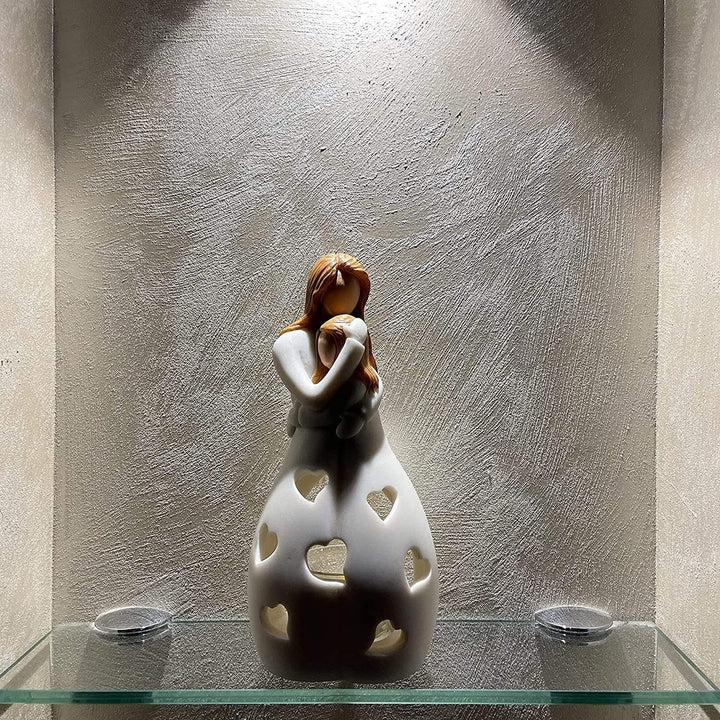 Romantic Heart Resin LED Table Lamp Noxord