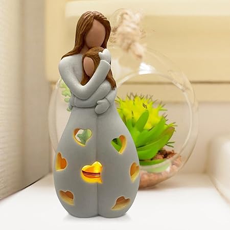 Romantic Heart Resin LED Table Lamp Noxord