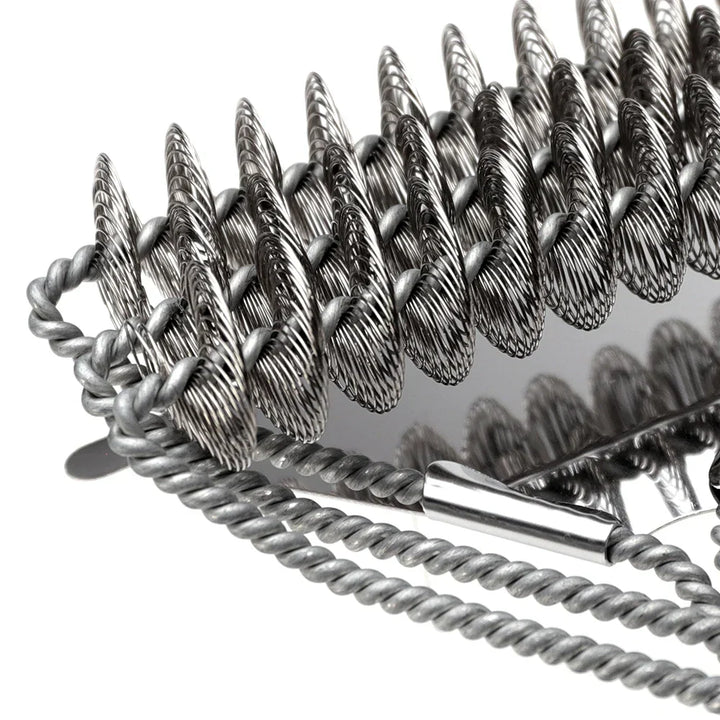 Rust Resistant Stainless Steel Bristle Free BBQ Grill Brush Cleaner | Kalsten