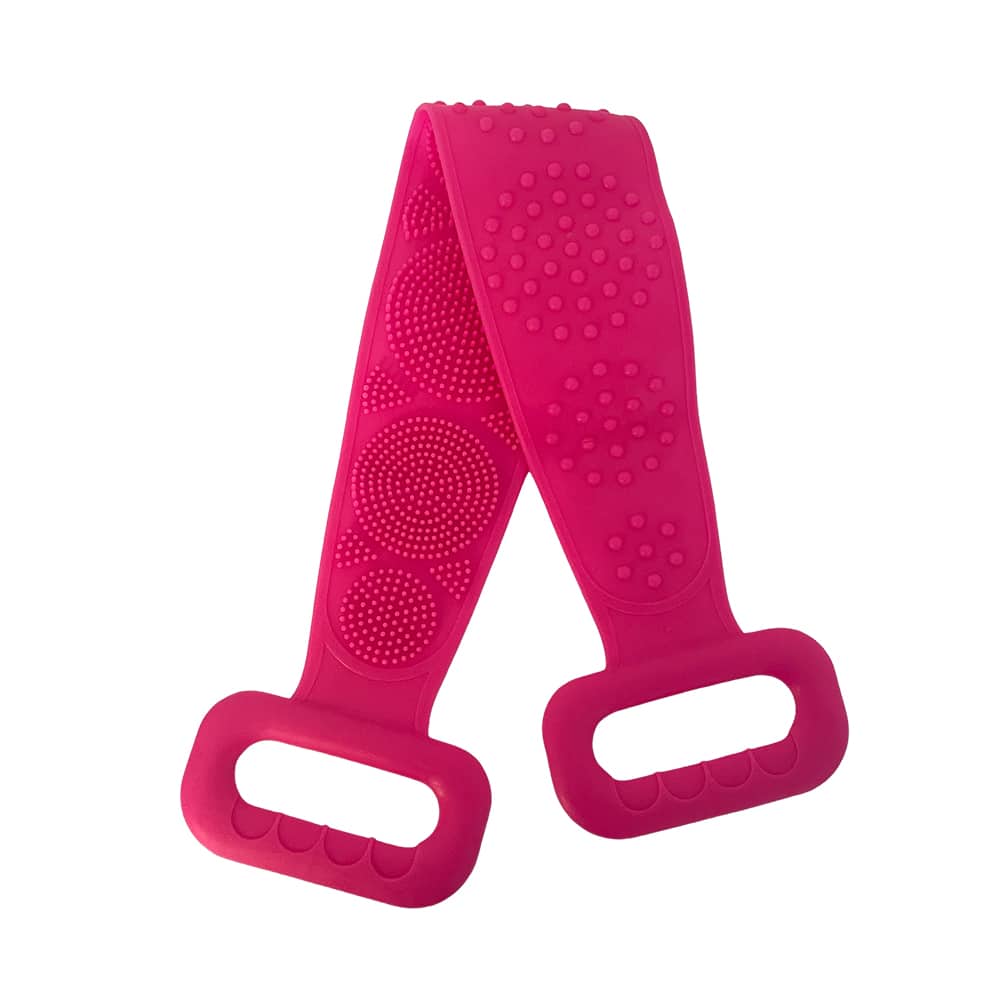 Back scrubber / bath brush - double-sided silicone | Kalsten