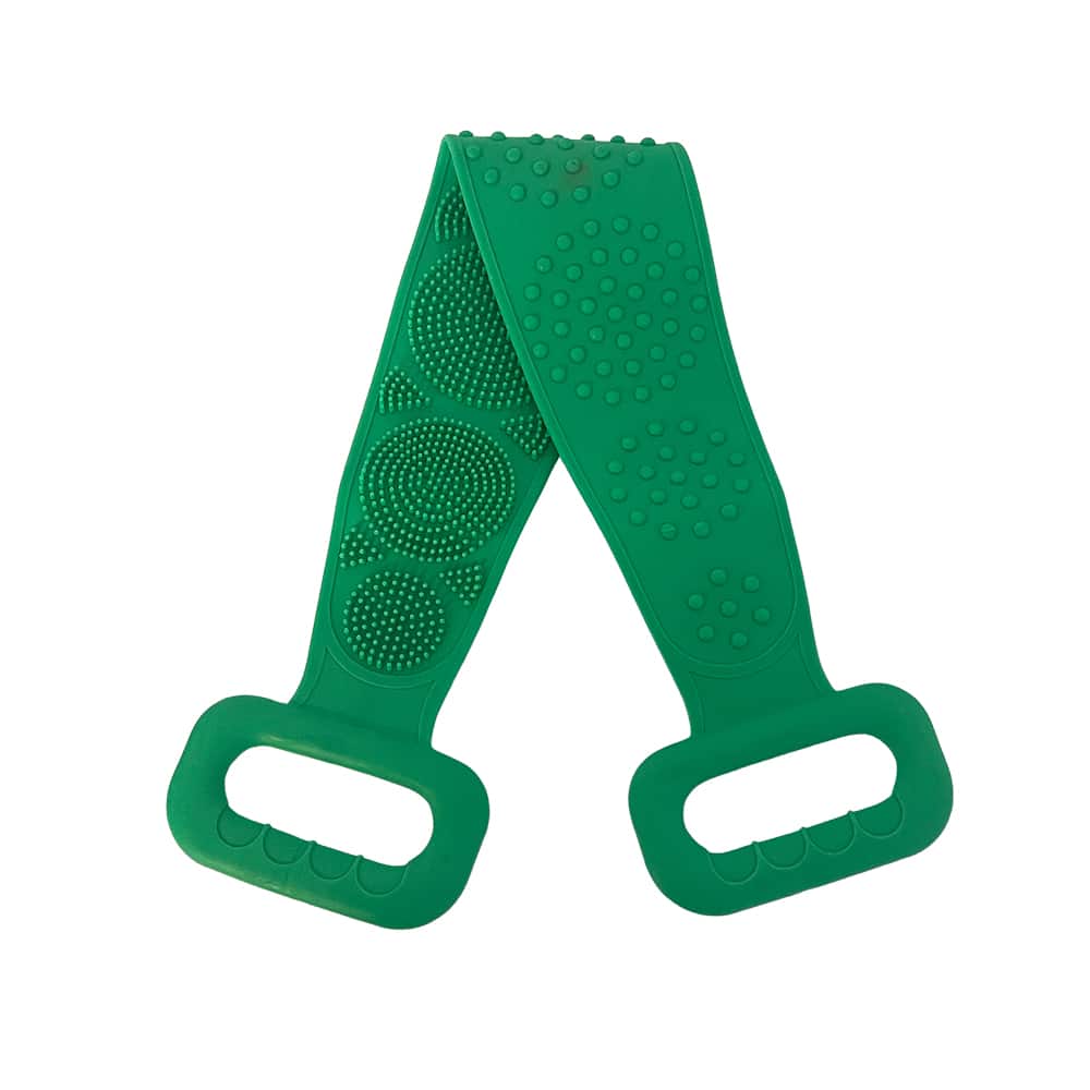 Back scrubber / bath brush - double-sided silicone | Kalsten