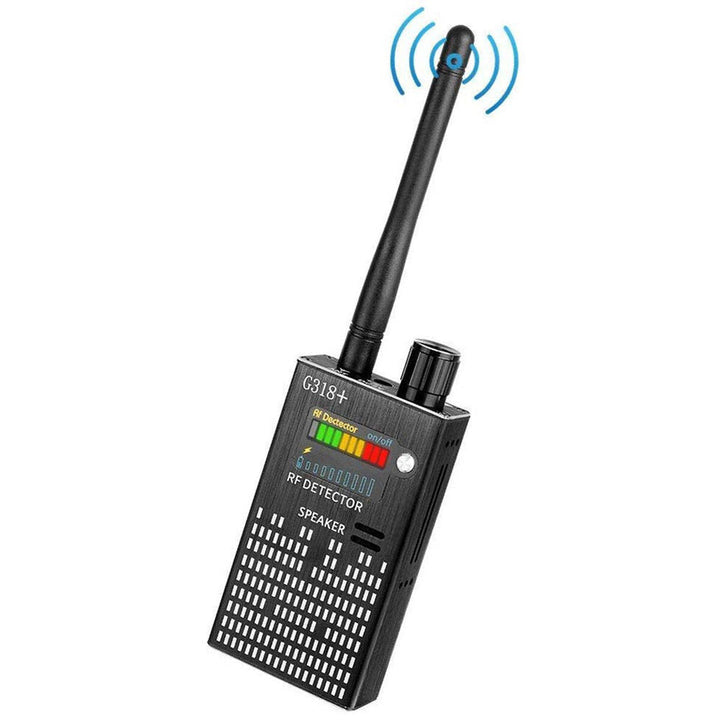 Kalsten | PrivacyGuard Detecto – RF Signal and Camera Detector with Laser Function and Alarm