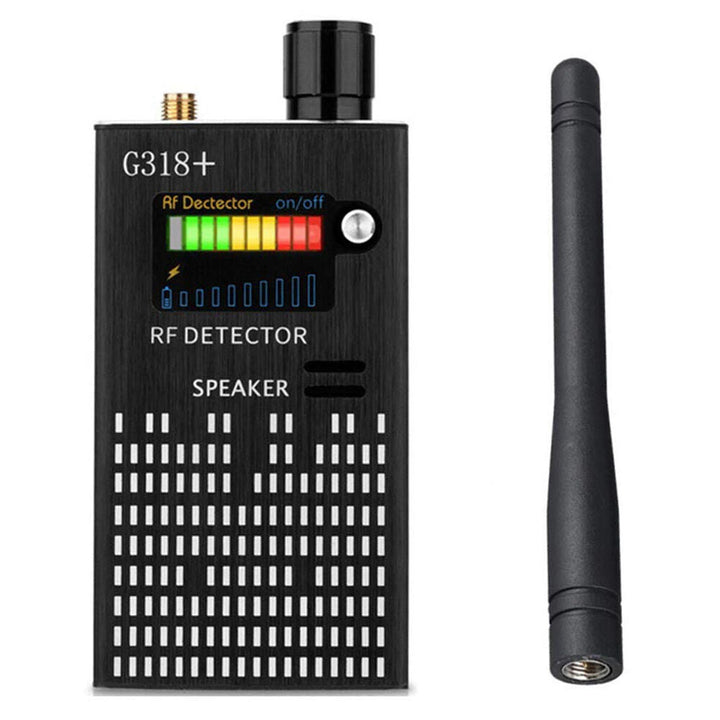 Kalsten | PrivacyGuard Detecto – RF Signal and Camera Detector with Laser Function and Alarm