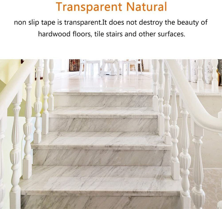Stair Treads Non-Slip Strips for Indoors Clear Safety Anti Slip Step Grip Tape Kalsten