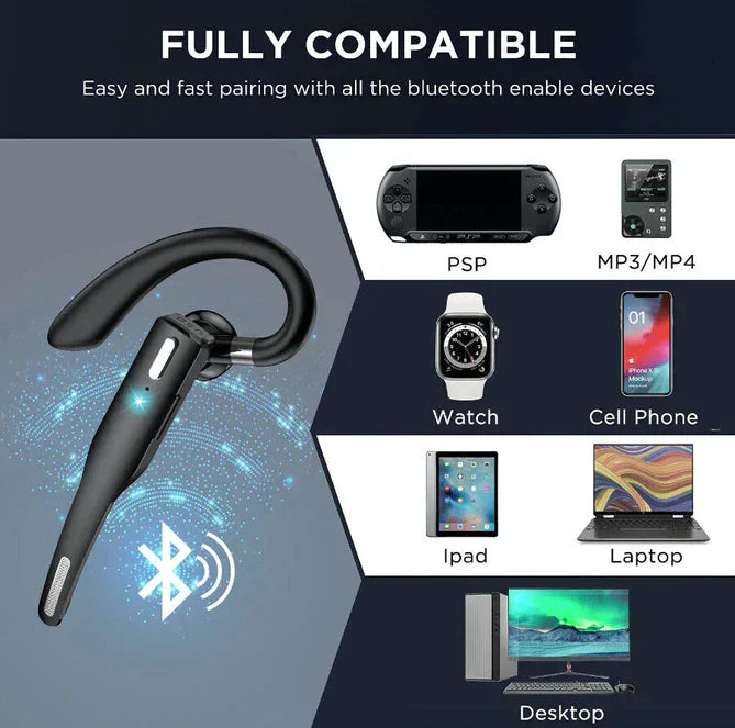 Kalsten | Wireless Bluetooth Earphone with Long Battery Life and Noise Cancellation