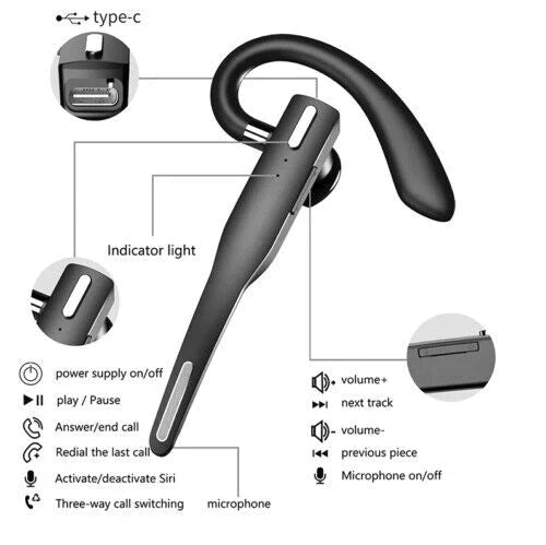 Kalsten | Wireless Bluetooth Earphone with Long Battery Life and Noise Cancellation