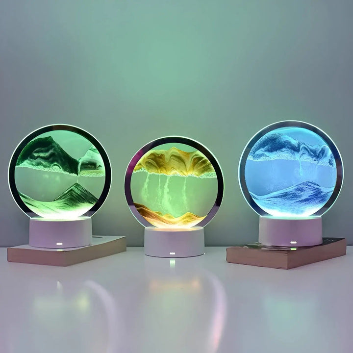 Enchanting Quicksand Art Lamp – Magical Animation Lighting for Any Interior Noxord