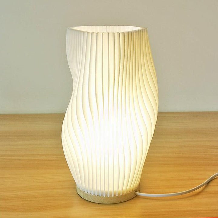 CharmAura - Sophisticated Cream Table Lamp | Kalsten