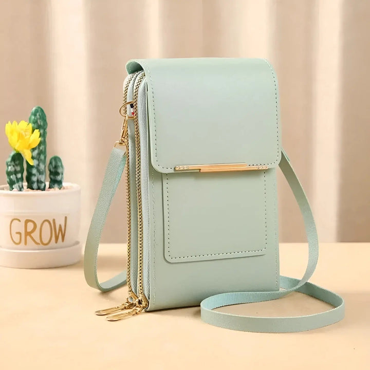 Kalsten | SafeTouch Shoulder Bag – Soft Leather with Anti-Theft Protection