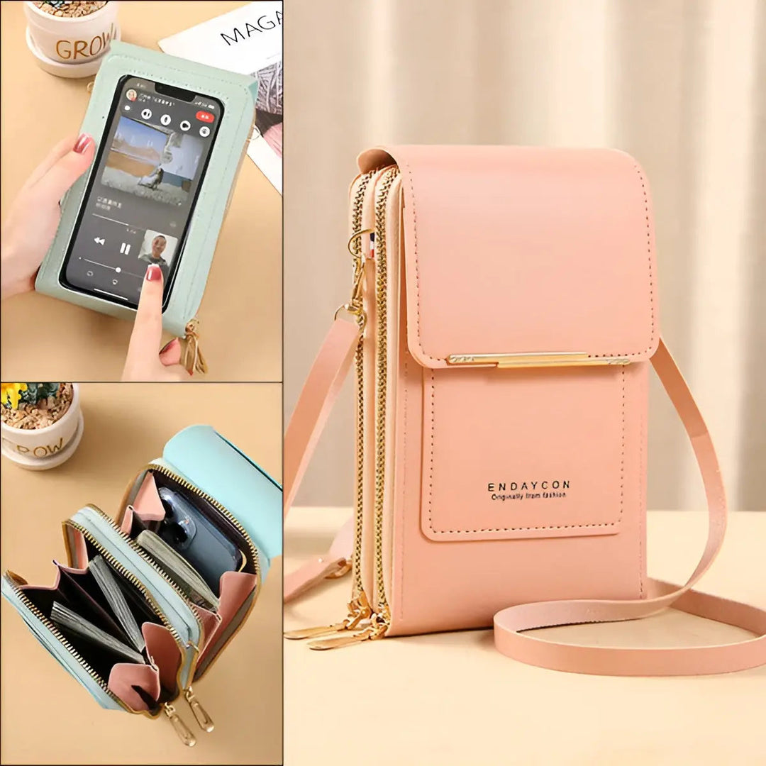 Kalsten | SafeTouch Shoulder Bag – Soft Leather with Anti-Theft Protection