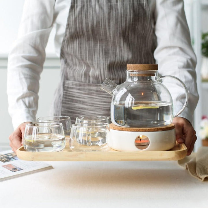 Kalsten | Scandinavian Glass Teapot Set