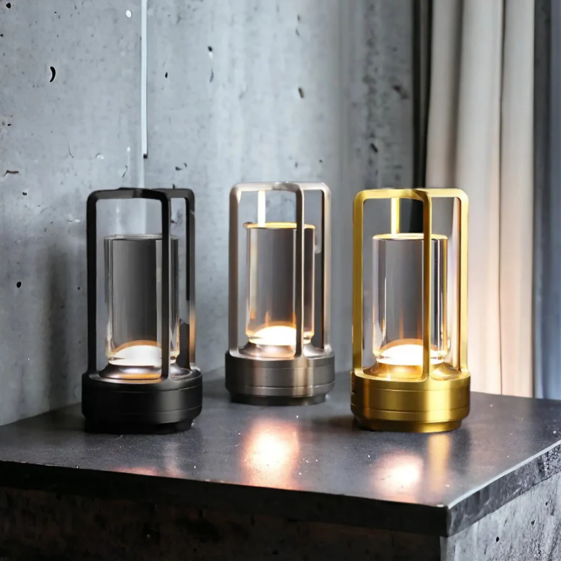 Kalsten | Scandinavian Wireless LED Table Lamp - NordicaGlow