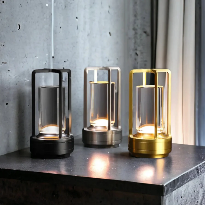 Kalsten | Scandinavian Wireless LED Table Lamp - NordicaGlow