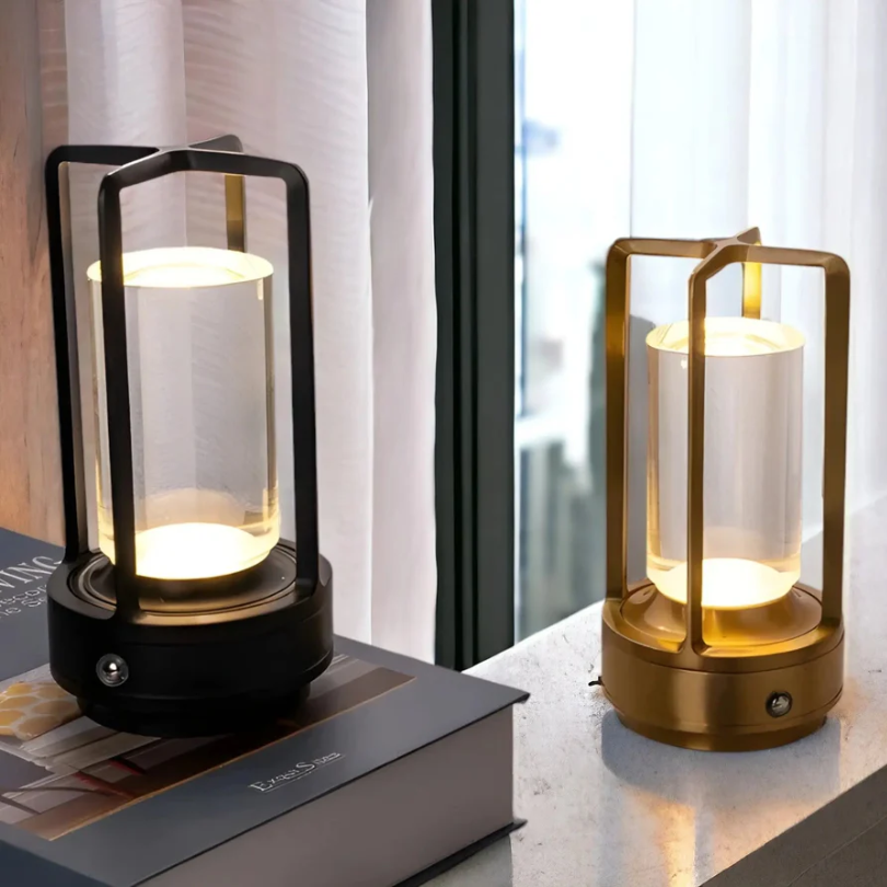 Kalsten | Scandinavian Wireless LED Table Lamp - NordicaGlow