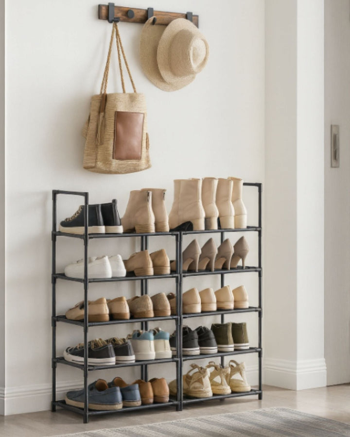 SlimStack Shoe Rack 10 Levels – Space-Saving Storage System | Kalsten