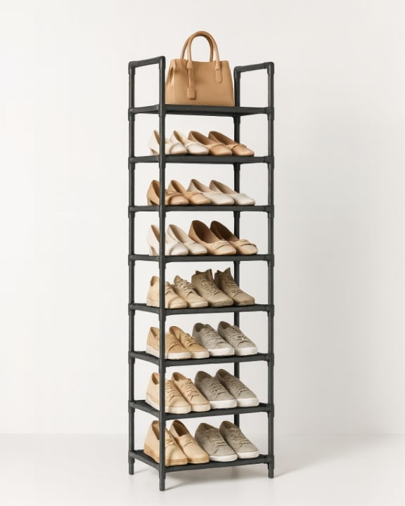 SlimStack Shoe Rack 10 Levels – Space-Saving Storage System | Kalsten