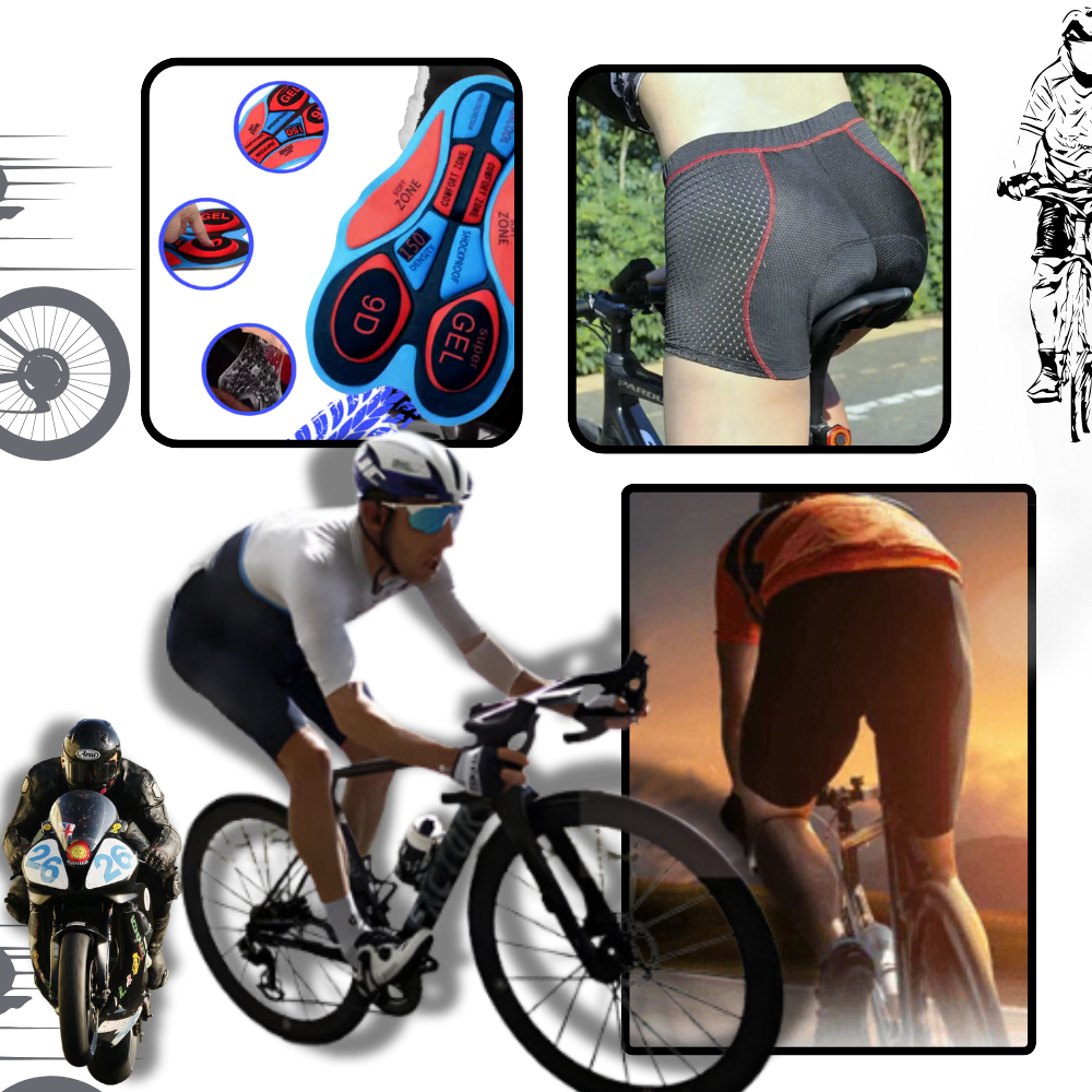 Kalsten | Seamless Padded Cycling Shorts