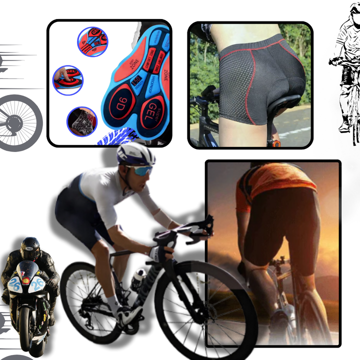 Kalsten | Seamless Padded Cycling Shorts