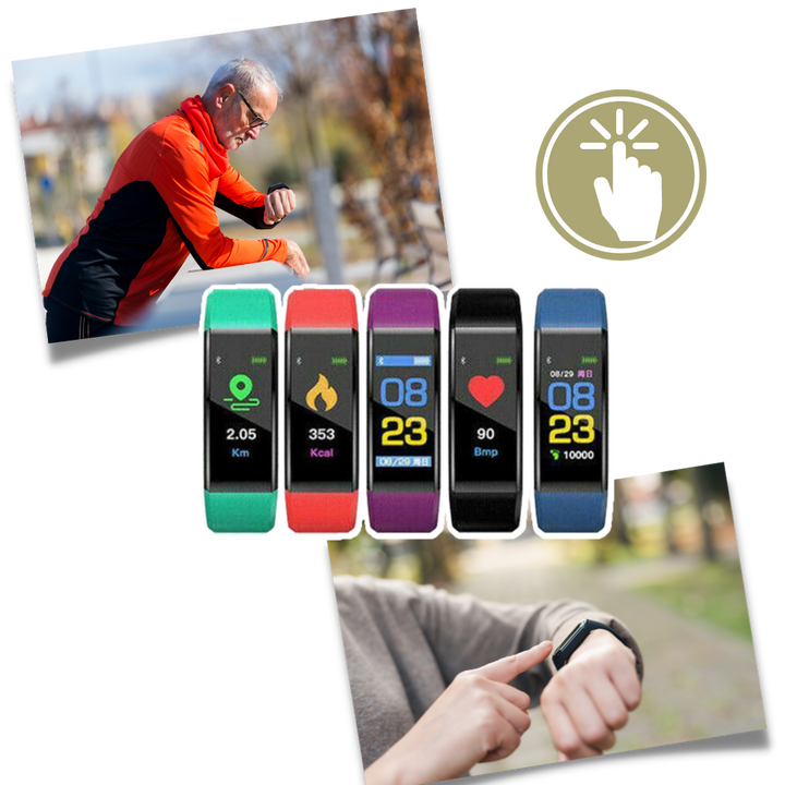 VitaWatch | Senior Smartwatch with Health Monitor and Large LED Screen | Kalsten