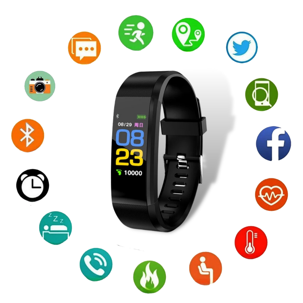 Senior Smartwatch with Heart Rate & Blood Pressure Monitoring | Kalsten
