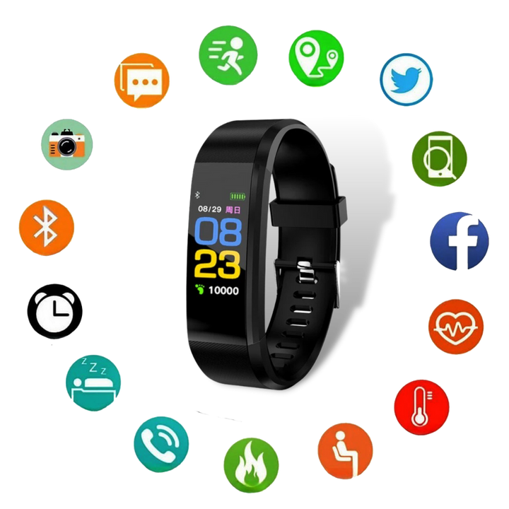 Senior Smartwatch with Heart Rate & Blood Pressure Monitoring | Kalsten