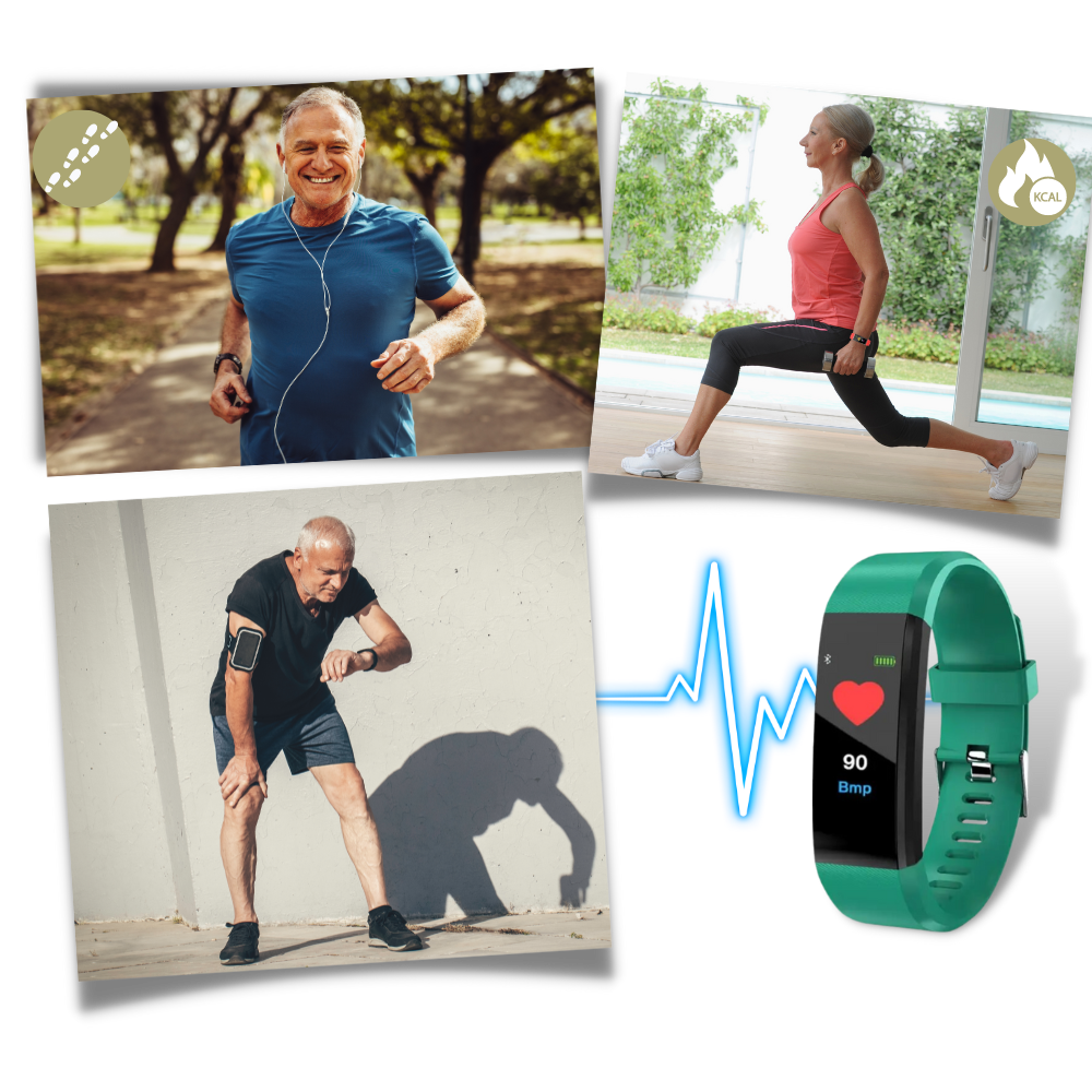 Kalsten | Senior Smartwatch | Heart rate & Blood pressure always in sight