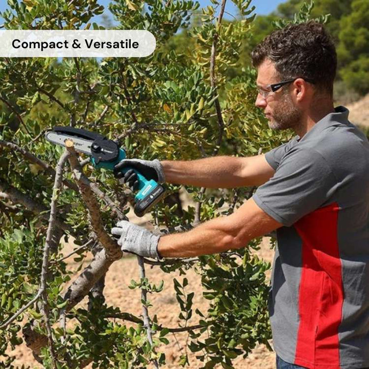 Noxord | Cordless Electric Chainsaw | Lightweight, Ergonomic Design & Ideal for Effortless Pruning and Trimming