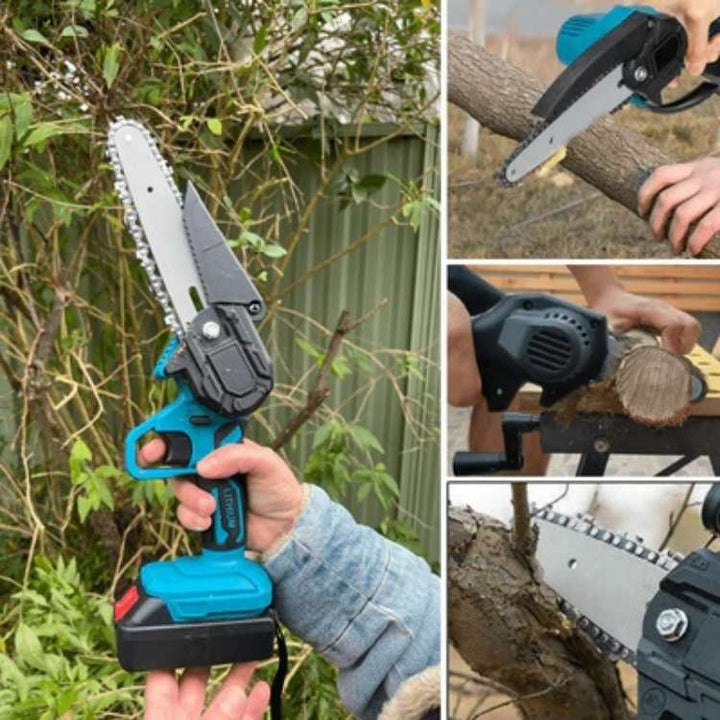 Noxord | Cordless Electric Chainsaw | Lightweight, Ergonomic Design & Ideal for Effortless Pruning and Trimming