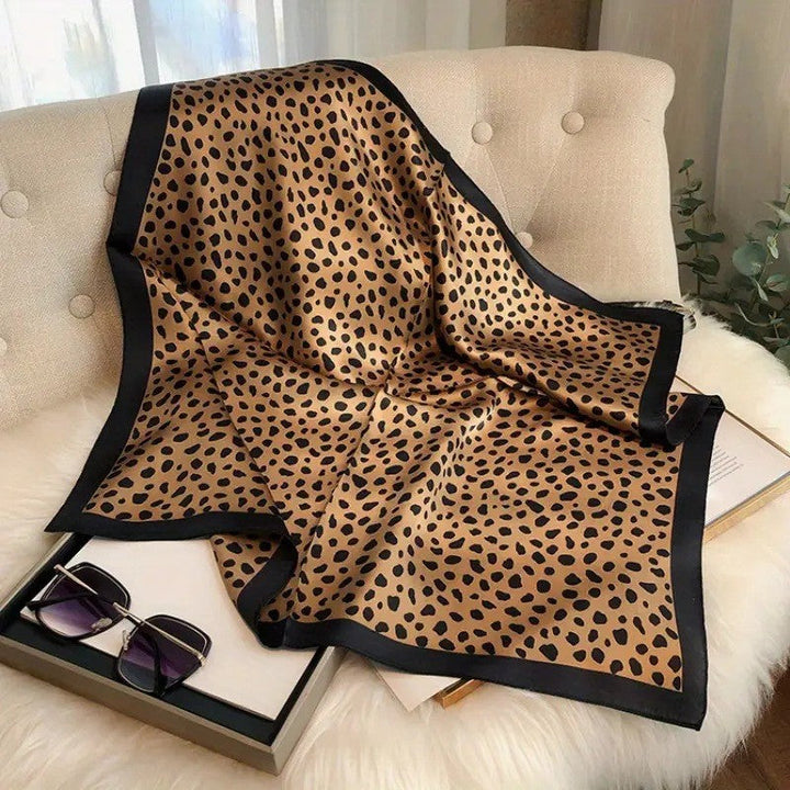 Kalsten | Retro Korean Style Faux Silk Scarf