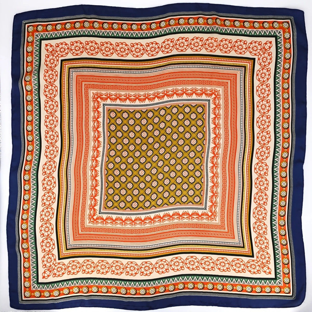 Kalsten | Retro Korean Style Faux Silk Scarf