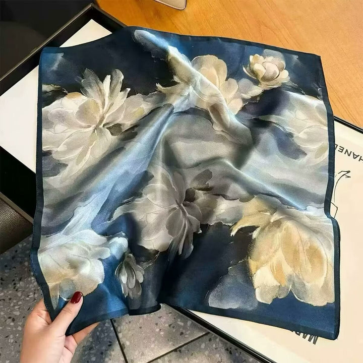 Kalsten | Retro Korean Style Faux Silk Scarf