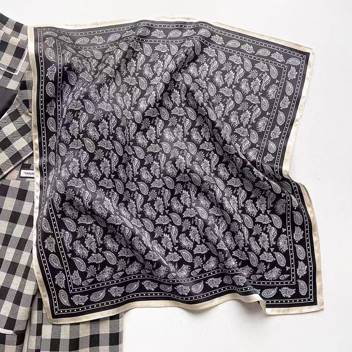 Kalsten | Retro Korean Style Faux Silk Scarf