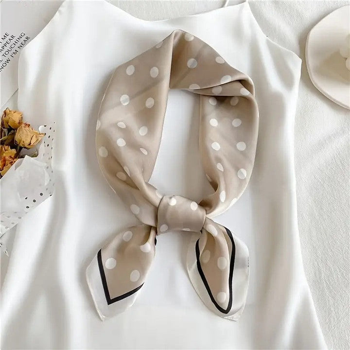 Kalsten | Retro Korean Style Faux Silk Scarf