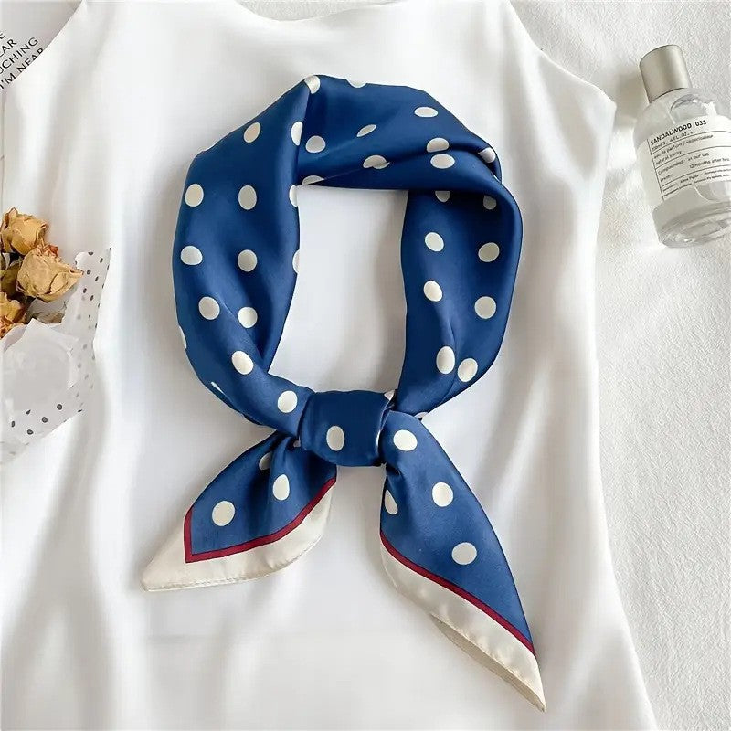 Kalsten | Retro Korean Style Faux Silk Scarf