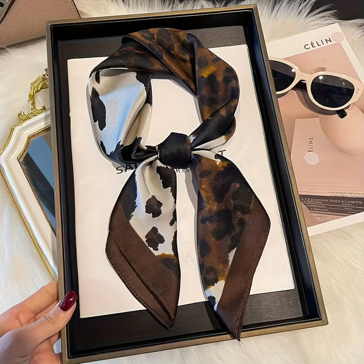 Kalsten | Retro Korean Style Faux Silk Scarf