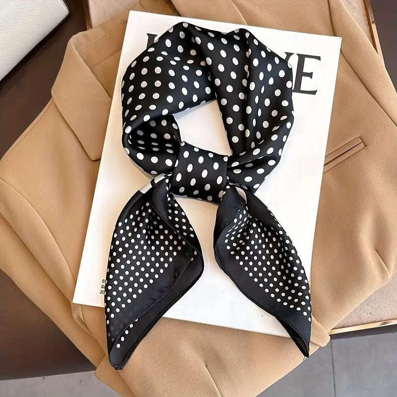 Kalsten | Retro Korean Style Faux Silk Scarf