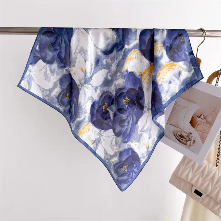 Kalsten | Retro Korean Style Faux Silk Scarf