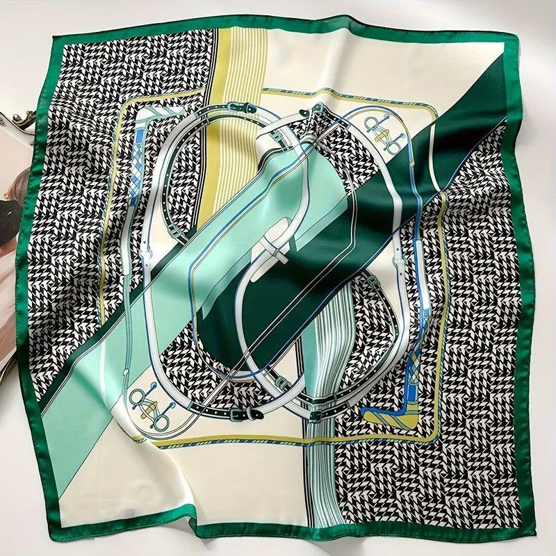 Kalsten | Retro Korean Style Faux Silk Scarf