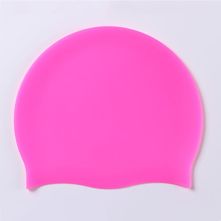 Kalsten | High Elastic Solid Silicone Swim Cap | New Kids Adult Universal Waterproof No Pinch Swimming Cap