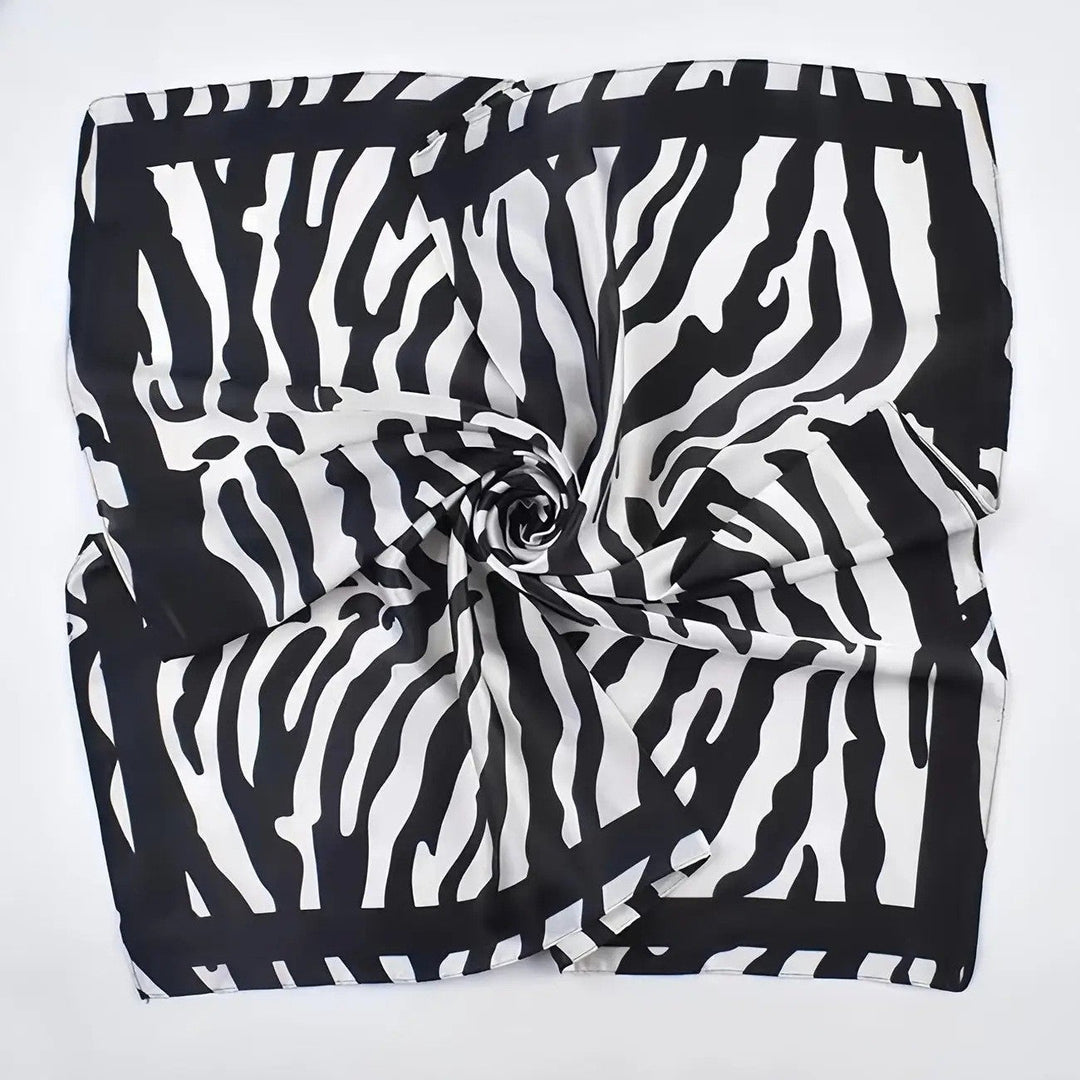 Kalsten | Retro Korean Style Faux Silk Scarf
