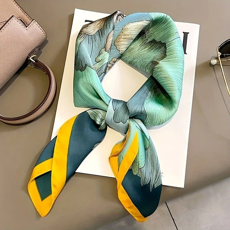 Kalsten | Retro Korean Style Faux Silk Scarf