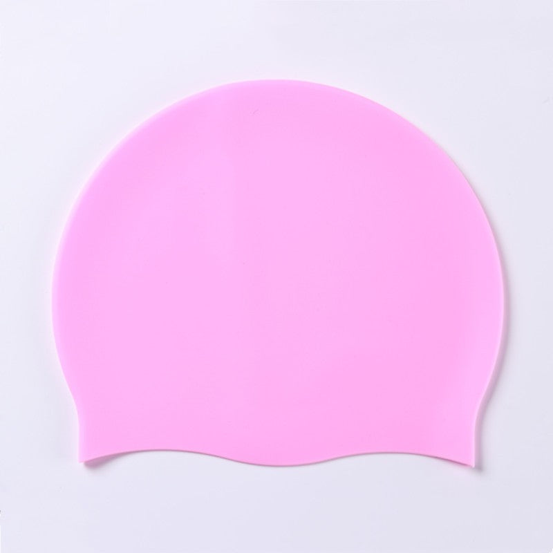 Kalsten | High Elastic Solid Silicone Swim Cap | New Kids Adult Universal Waterproof No Pinch Swimming Cap