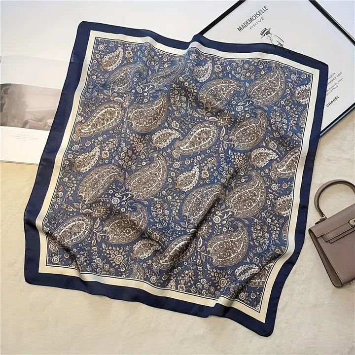 Kalsten | Retro Korean Style Faux Silk Scarf