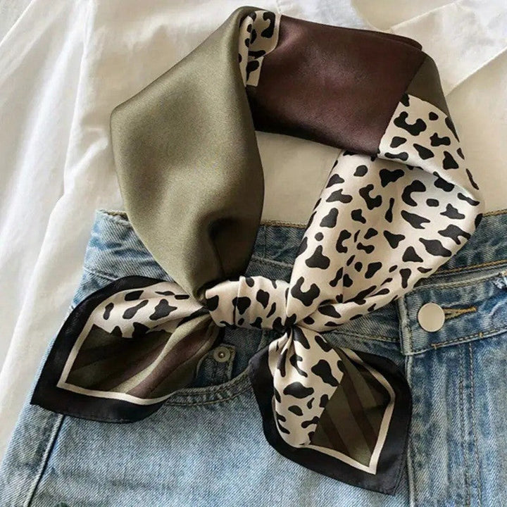 Kalsten | Retro Korean Style Faux Silk Scarf