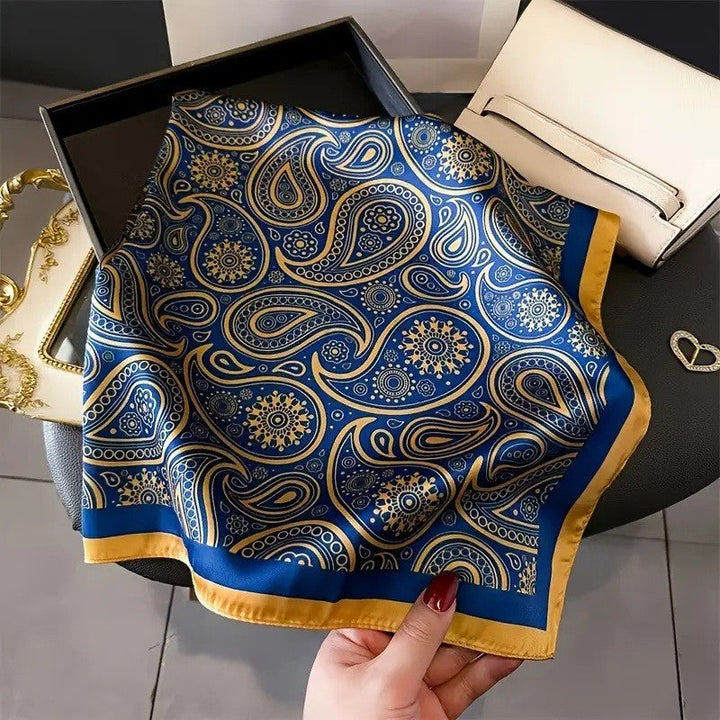 Kalsten | Retro Korean Style Faux Silk Scarf